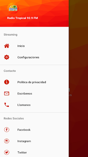 Vista previa de la aplicación