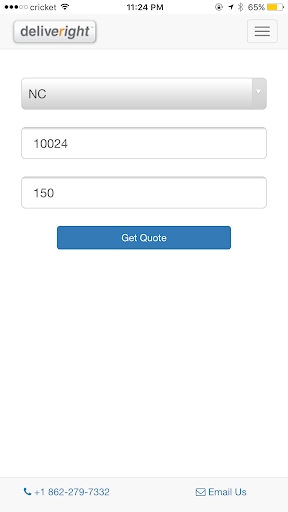 Deliveright Screen 2