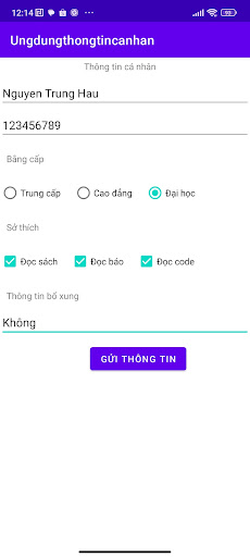 Android application KTTX1_NguyenTrungHau screenshort