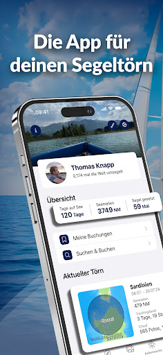 Android application Libre Yachting screenshort