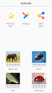 Животные- звери, птицы и рыбы  в тесте по биологии 1.6 APK + Мод (Unlimited money) за Android