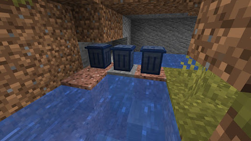 Trash Cans Mod for Minecraft Screen 2