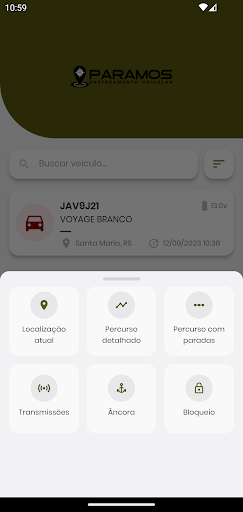 Paramos Rastreamento Veicular Screen 2