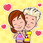 Cover Image of Télécharger Love Emoji Anime Stickers Pack 1.0 APK