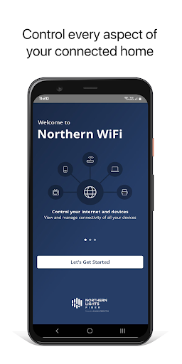 Android application NorthernWiFi screenshort