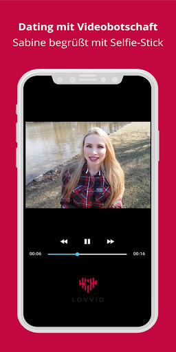 Android application Lovvid - Video Dating | Profil screenshort