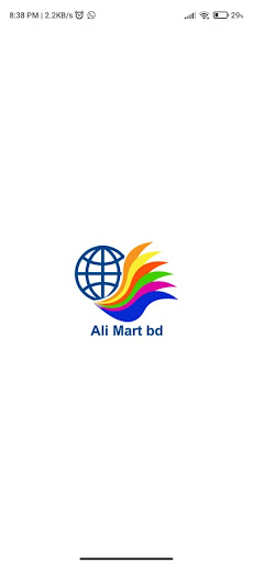 Android application Ali Mart Bd screenshort