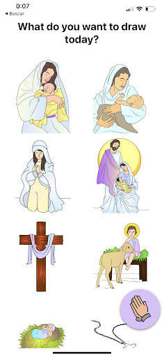 Android application How to Draw Jesus Christ screenshort