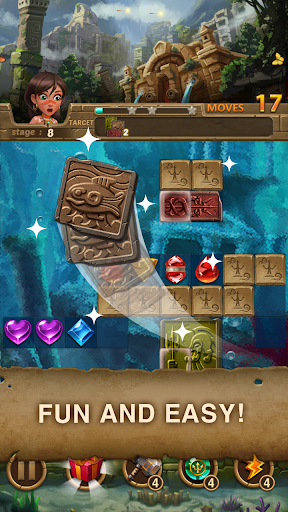 Jewels Atlantis: Puzzle game  screenshots 1