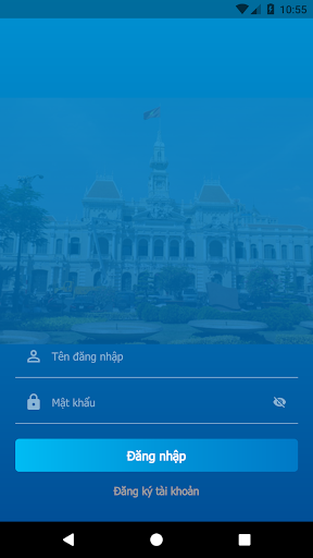 Android application Quản lý công việc TUTPHCM screenshort