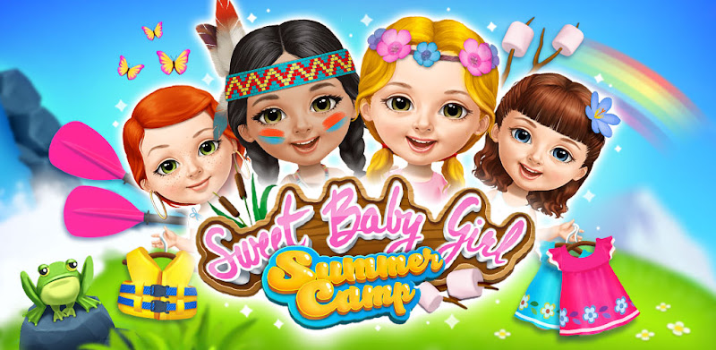 Sweet Baby Girl Summer Camp - Fun Games & Pet Care