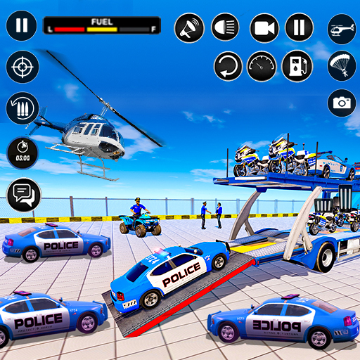 Police Car Transport Truck 1.3.2 Icon