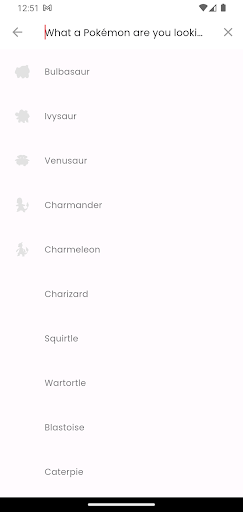 PokeInfo - PokeDex Screen 2