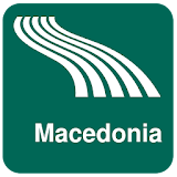 Macedonia Map offline icon