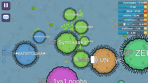 Android application Bacteria World screenshort