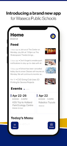 Android application Waseca Public Schools screenshort