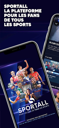 Android application SPORTALL screenshort