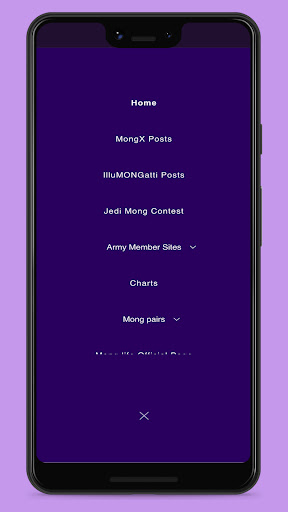 Android application Mong Army screenshort