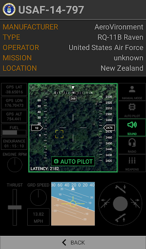 UAV operator Screen 2