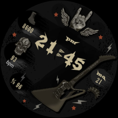 W-Design WOS066 - Watch Face screenshot 3