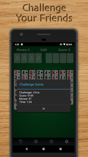 FreeCell Solitaire Classic 2.1.2 screenshots 4