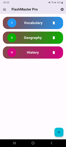 Android application FlashMaster Pro screenshort