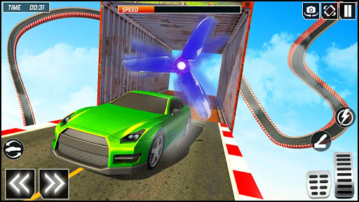 Mega Car Stunts Race Car Games
