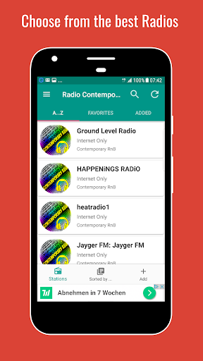 Contemporary R&B Radio Screen 2