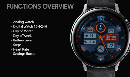 W-Design WOS003 - Watch Face Screen 3