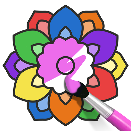 Coloring book & Paint  Icon