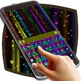 Rainbow Neon Keyboard Theme icon