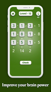 #4. Math Game - Brain Puzzle Game (Android) By: Brain Puzzle Games