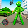 Army Men Toy Stickman Squad Survival War Shooting app apk icon