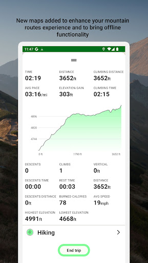 Altimeter Mountain GPS Tracker screenshot 23