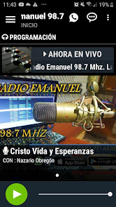 Screenshot 2 Radio Emanuel 98.7 android