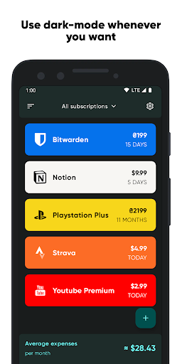 Screenshot of Tilla Premium