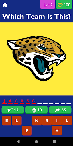 Guess The NFL Logo Quiz Screen 3