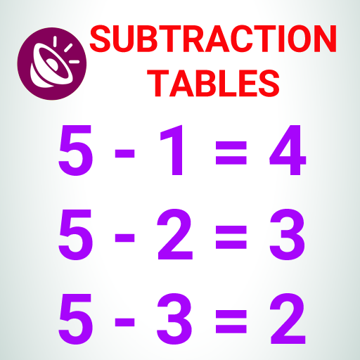 Subtraction Tables  Icon