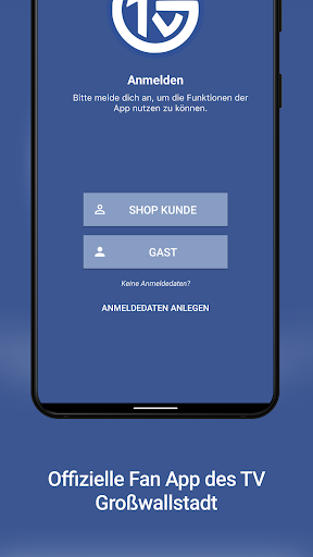 Android application TV Großwallstadt screenshort