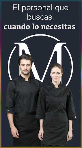 Android application Mtre: Personal para eventos screenshort