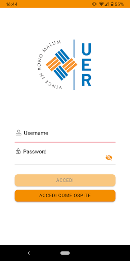 Android application myUER screenshort