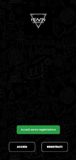 Android application HEAVEN BARBER screenshort