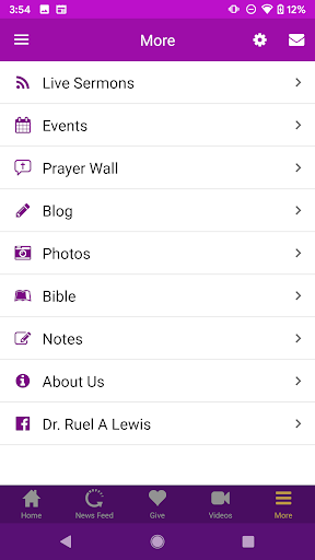Android application Immanuel House of Prayer IHOPP screenshort