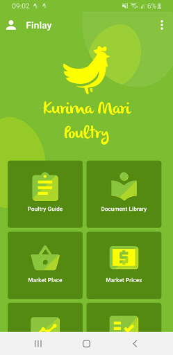 Android application Kurima Mari Poultry screenshort