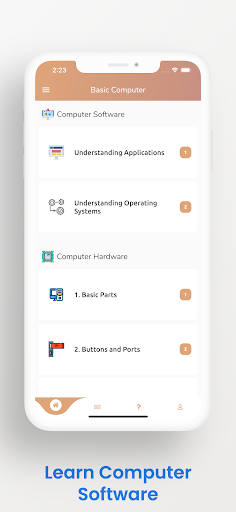 Screenshot of Learn Basic Computer