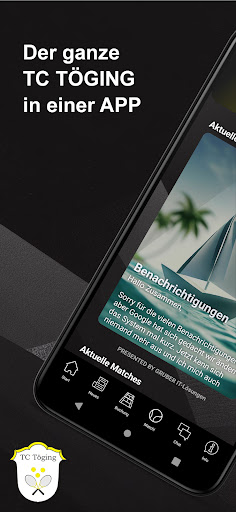 Android application TC Töging screenshort