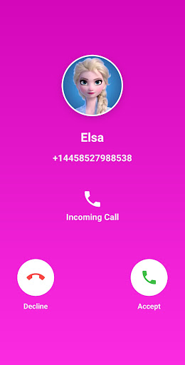 call and chat with Elsa Screen 2