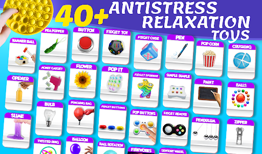 AntiStress Relaxation Game: Mind Relaxing Toys  screenshots 1
