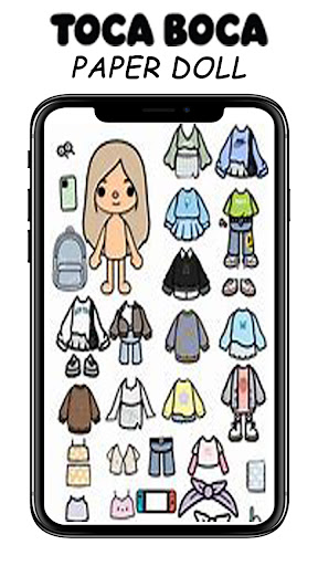 Toca Boca Paper Doll