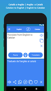 Translator Spanish to Catalan Translate - Traductor Español a Catalán::Appstore  for Android
